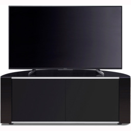 MDA Designs Sirius 850 2 Door Black TV Cabinet - Size: 44 x 85 x 51cm - Wilko - thumbnail 7
