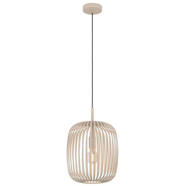 EGLO Romazzina Sandy Caged Pendant Light - Size: 32.5 x 32.5 x 110.0cm - Wilko