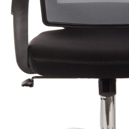 Teknik Star Mesh Black Mesh Chair - Size: 44 x 45 x 48cm - Wilko - thumbnail 5