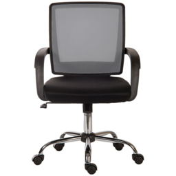 Teknik Star Mesh Black Mesh Chair - Size: 44 x 45 x 48cm - Wilko - thumbnail 3