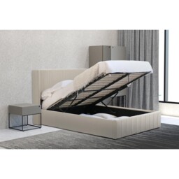 Olivia Double Cream Ottoman Bed - Wilko - thumbnail 7
