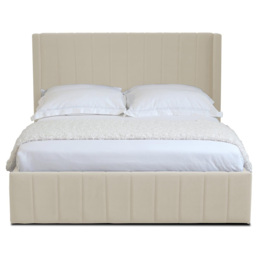 Olivia Double Cream Ottoman Bed - Wilko - thumbnail 4