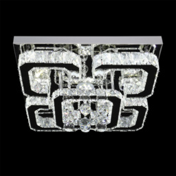 Living and Home Modern Crystal LED Ceiling Light - White - Wilko - thumbnail 4