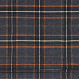 Aviemore Tartan Faux Wool Blackout Roman Blind Rust 91cm - Size: 9137cm - Multi - Paoletti - Wilko - thumbnail 3