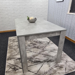 Kosy Koala 4 Seater Stone Grey Effect Wood Dining Table with Mixed Chairs - Multi - Wilko - thumbnail 6