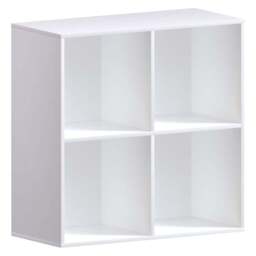 Vida Designs Durham 2 x 2 White Cube Storage Unit - Size: H 64.5 x W 65 x D 29cm - Wilko - thumbnail 3