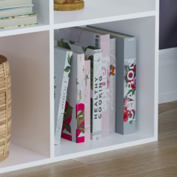 Vida Designs Durham 2 x 2 White Cube Storage Unit - Size: H 64.5 x W 65 x D 29cm - Wilko - thumbnail 6