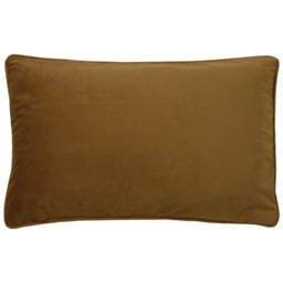Paoletti Cheetah Forest Gold Velvet Cushion - Size: 50 x 30cm - Wilko - thumbnail 3