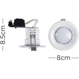 ValueLights White Warm White LED Ceiling Downlight 10 Pack - Wilko - thumbnail 5