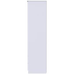 Crowndale Milan 2 Door 2 Drawer Gloss White Tall Double Wardrobe - Size: 2 Door, 2 Drawer - Wilko - thumbnail 4