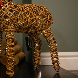 Samuel Alexander Light Up Brown Reindeer Christmas Decoration - Size: 70 x 40 x 40cm - Wilko - thumbnail 6