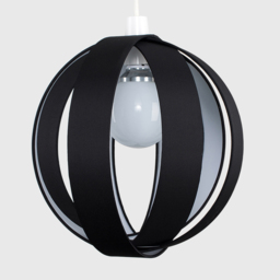 ValueLights J90 Black Pendant Shade - Size: 28 x 29 x 29cm - Wilko - thumbnail 4