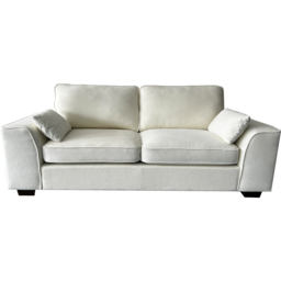 DS Living The Modena 5 Seater Cream Fabric Sofa Set - Wilko - thumbnail 4