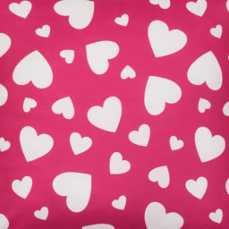 Kaikoo Fuchsia Pink Heart Cushion - Wilko - thumbnail 4