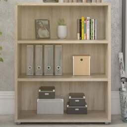 Florence 2 Shelf Oak Bookcase - Wood - Furniture to Go - Wilko - thumbnail 1