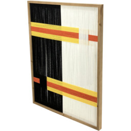 Abstract Woven Modern Framed Art Assorted - Wilko - thumbnail 5