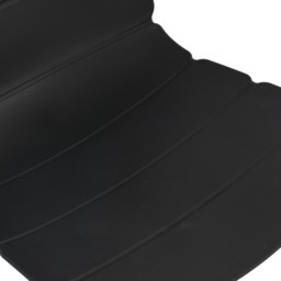 Core Products Bali Set of 2 Black Plastic Kitchen Chair - Wilko - thumbnail 6