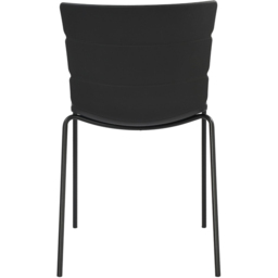 Core Products Bali Set of 2 Black Plastic Kitchen Chair - Wilko - thumbnail 7