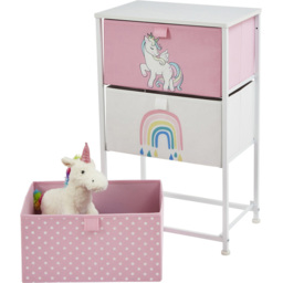 Liberty House Toys 3 Drawer Unicorn Kids Storage Chest - Size: 73 x 45 x 30cm - Wilko - thumbnail 5