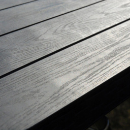 Garden Gear 2 Seater Rattan and Wood Effect Folding Plastic Bistro Set Black - Wilko - thumbnail 6