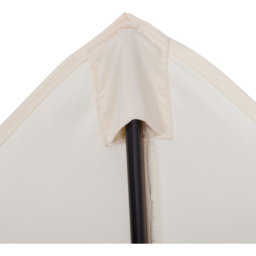 Outsunny Cream White Patio Parasol 2m - Wilko - thumbnail 4