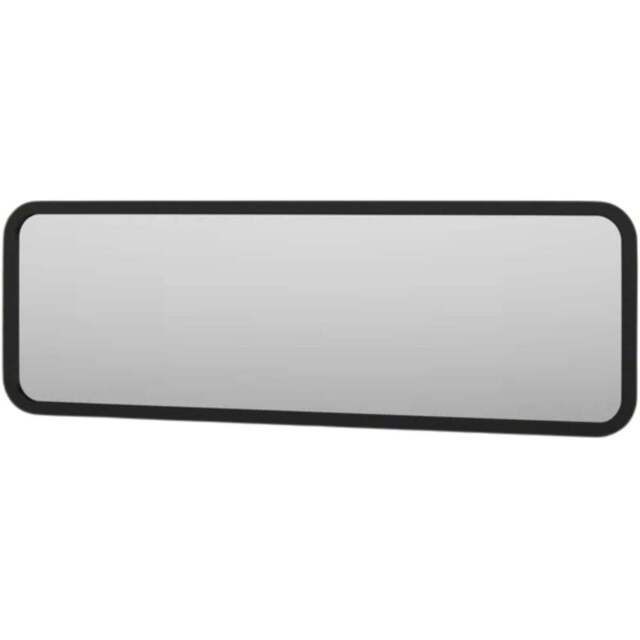 Yearn Black Curved Oblong Mirror 40 x 119cm - Wilko - image 1