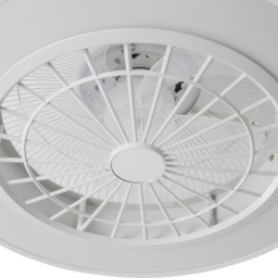 Living and Home White Round Acrylic LED Ceiling Fan Light 20 inch - Size: 18 x 50 x 50cm - Wilko - thumbnail 4