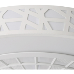Living and Home White Round Acrylic LED Ceiling Fan Light 20 inch - Size: 18 x 50 x 50cm - Wilko - thumbnail 5