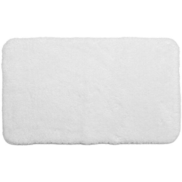 Supersoft Bath Mat - White - Wilko - image 1