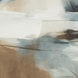 Hand Finished Misty Abstract Canvas - Wilko - thumbnail 5