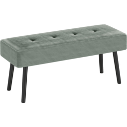 Portland Green End of Bed Bench with Thick Padding - Size: 45 x 36 x 100cm - Wilko - thumbnail 3