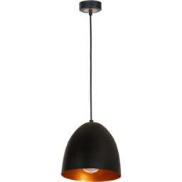 Milagro Vegas Black Pendant Lamp 230V - Size: 18 x 18 x 90cm - Wilko - thumbnail 1