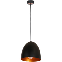 Milagro Vegas Black Pendant Lamp 230V - Size: 18 x 18 x 90cm - Wilko - thumbnail 4