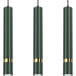 Milagro Joker Green 3 Pendant Lamp 230V - Size: 8 x 60 x 90cm - Wilko - thumbnail 5