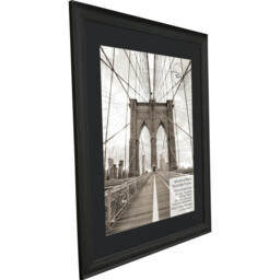 The Port. Co Gallery Winsford Black Mounted Photo Fram 20 x 16 inch - Wilko - thumbnail 3