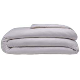 Serene Single Heather Brushed Cotton Duvet Cover - Purple - Wilko