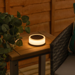 ValueLights Set of 2 Solar Decking Table Bottle Stopper Lights - Size: 11.5 x 11 x 11cm - White - Wilko - thumbnail 3