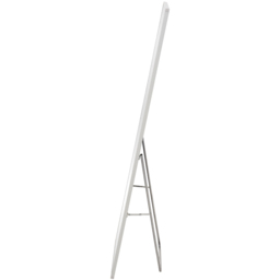 Living and Home Silvery White Slim Full Length Wall Mounted Mirror 150cm - Size: 150 x 40 x 29cm - Cream - Wilko - thumbnail 4