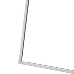 Living and Home Silvery White Slim Full Length Wall Mounted Mirror 150cm - Size: 150 x 40 x 29cm - Cream - Wilko - thumbnail 7