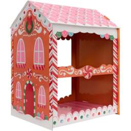 Gingerbread House Cupcake StandPink - Wilko