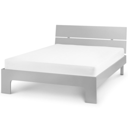 Julian Bowen Manhattan Double Grey Lacquer Bed Frame - Wilko - thumbnail 4