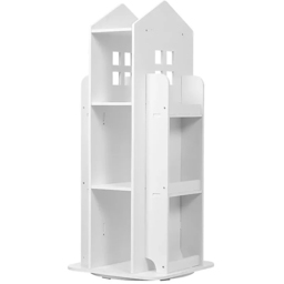 Neo White House Shaped Rotating Kid's Freestanding Bookshelf - Wilko - thumbnail 3