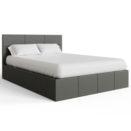 GFW King Grey Side Lift Ottoman Bed - Wilko - thumbnail 4
