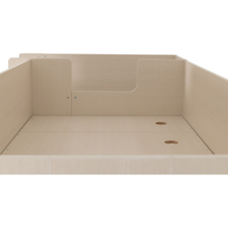 Seconique Jupiter Single White and Grey High Sleeper Bed Frame - Wilko - thumbnail 7