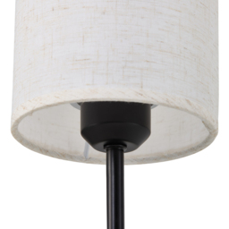 Living and Home RGB Black Cylindrical E27 Table Lamp with Remote - Size: 39 x 13 x 13cm - Wilko - thumbnail 7