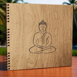 Exacompta Zen Oak Spiral Photo Album 60 Sheets 300 Photos - Size: 3.3 x 33 x 35cm - Wilko - thumbnail 3