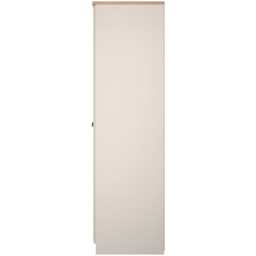 Crowndale Norfolk 2 Door Kashmir Ash and Bardolino Oak Wardrobe Ready Assembled - Kashmir Ash & Bardolino Oak - Wilko - thumbnail 6