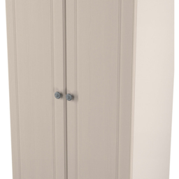 Crowndale Norfolk 2 Door Kashmir Ash and Bardolino Oak Wardrobe Ready Assembled - Kashmir Ash & Bardolino Oak - Wilko - thumbnail 7