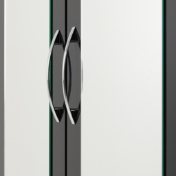Seconique Nevada 3 Door 2 Drawer Black Gloss Mirrored Wardrobe - Wilko - thumbnail 7