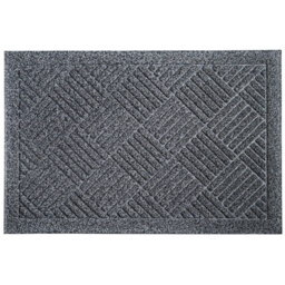 JVL Dirt Defender Grey Square Door Mat 40 x 60cm 2 Pack - JVL Homewares - Wilko - thumbnail 4